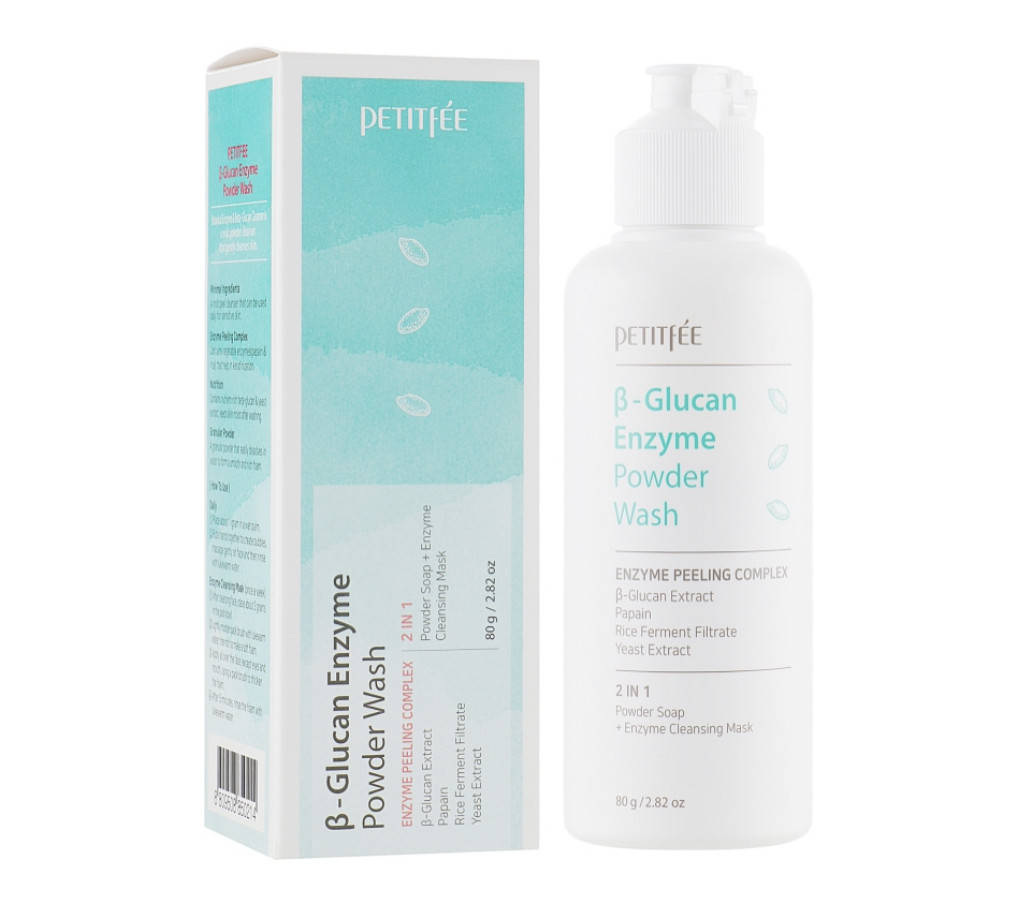 

Энзимная пудра для умывания с бета-глюканом Petitfee&Koelf Beta-Glucan Enzyme Powder Wash