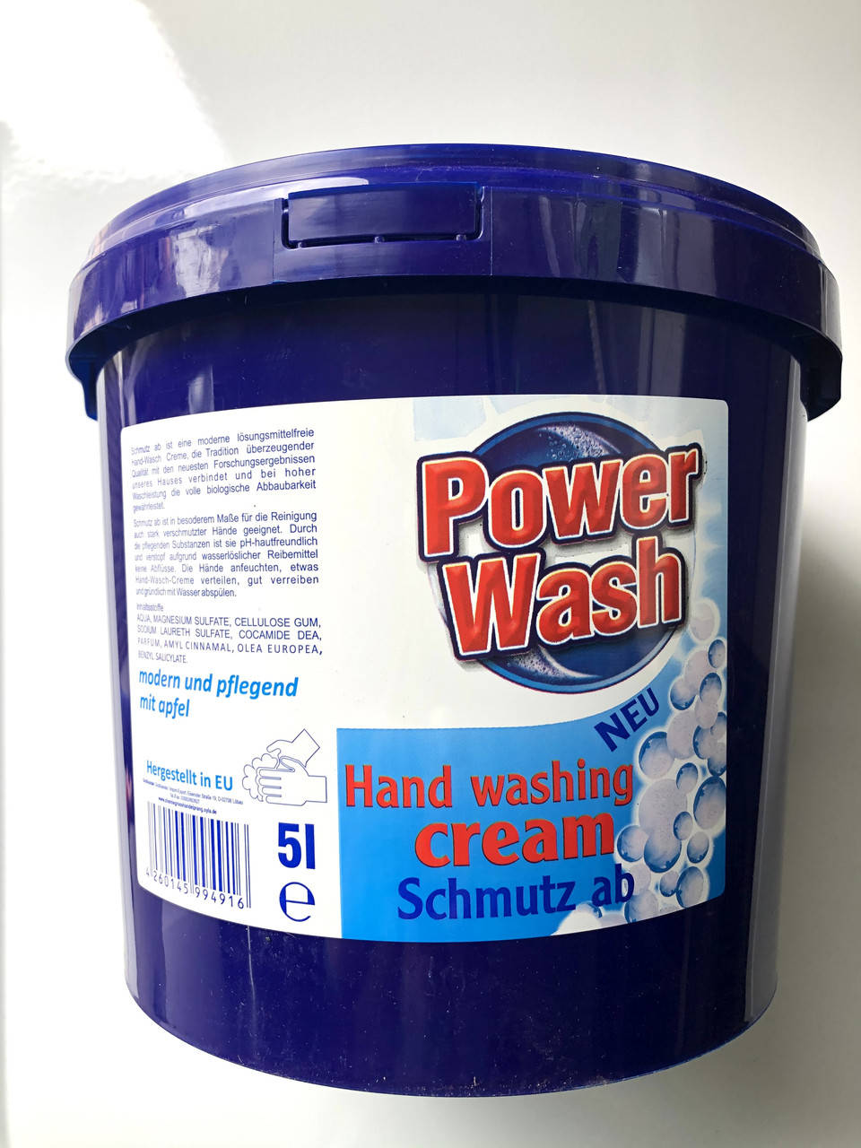 

Паста для мытья рук Power Wash, 5 л