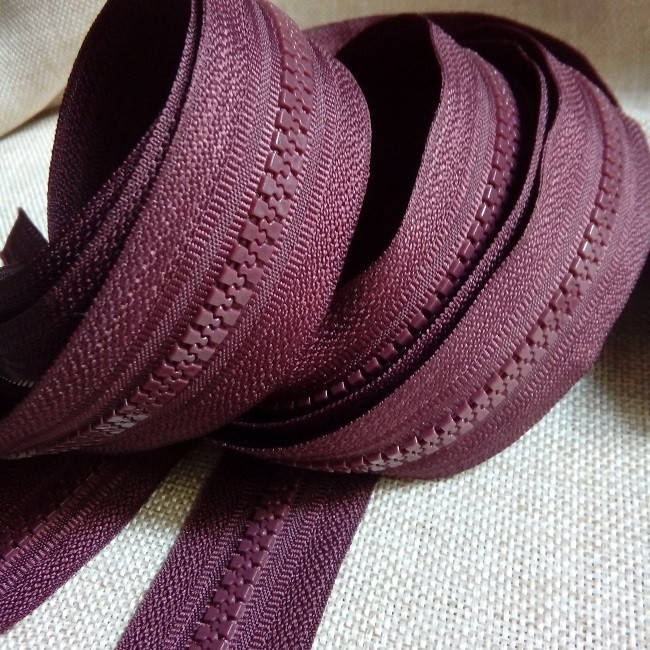 

Тракторная молния 75 см., тип-5, разъемная, бордовый (181)