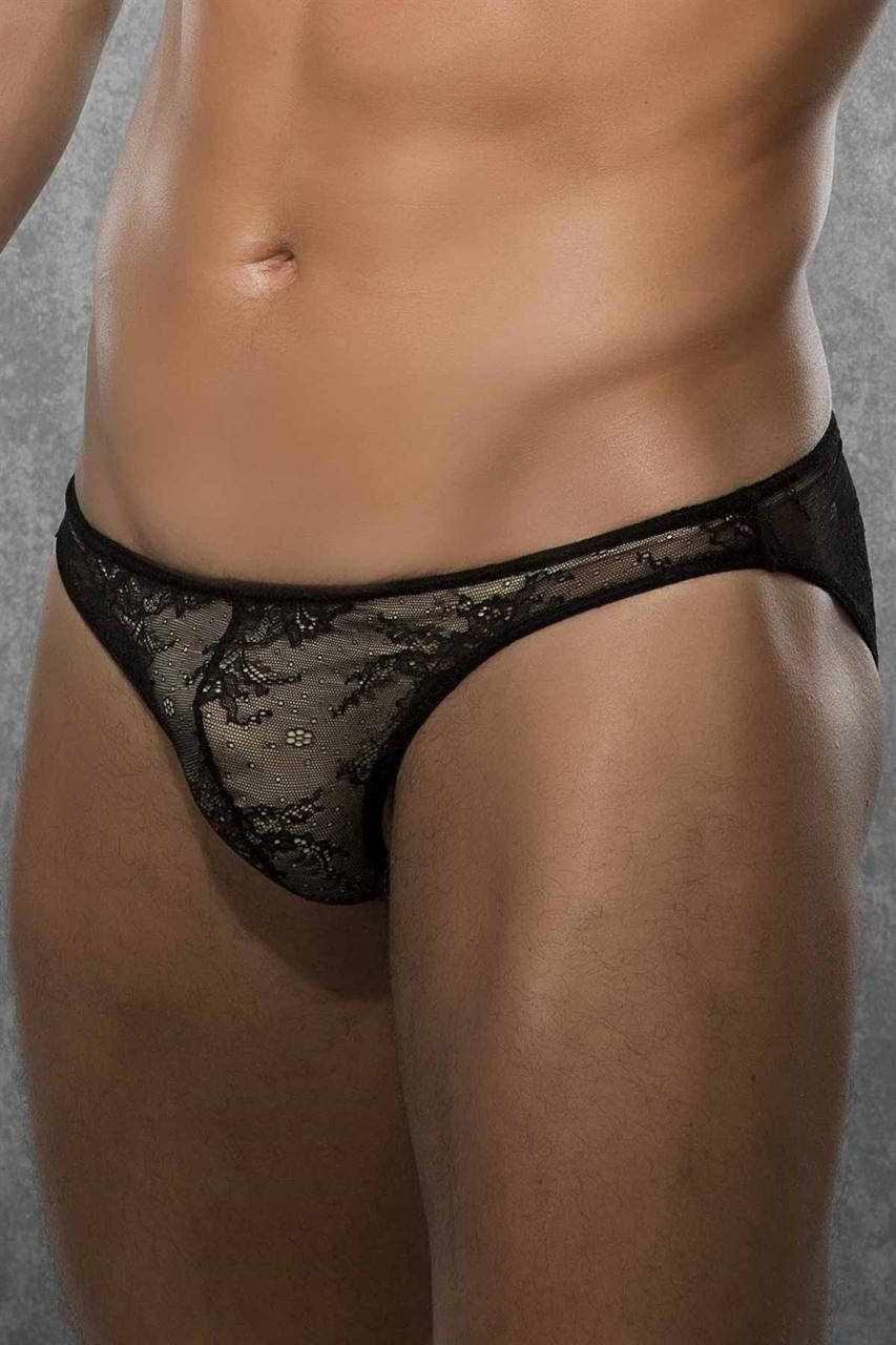 

Мужские кружевные трусы слипы Doreanse 1367 XL, Черный