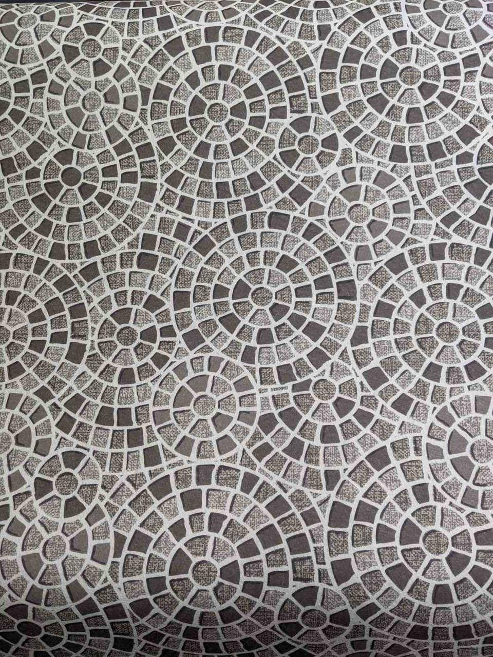 

Универсальный Коврик на резиновой основе и велюровым ворсом 80 см Мозаика, Синий