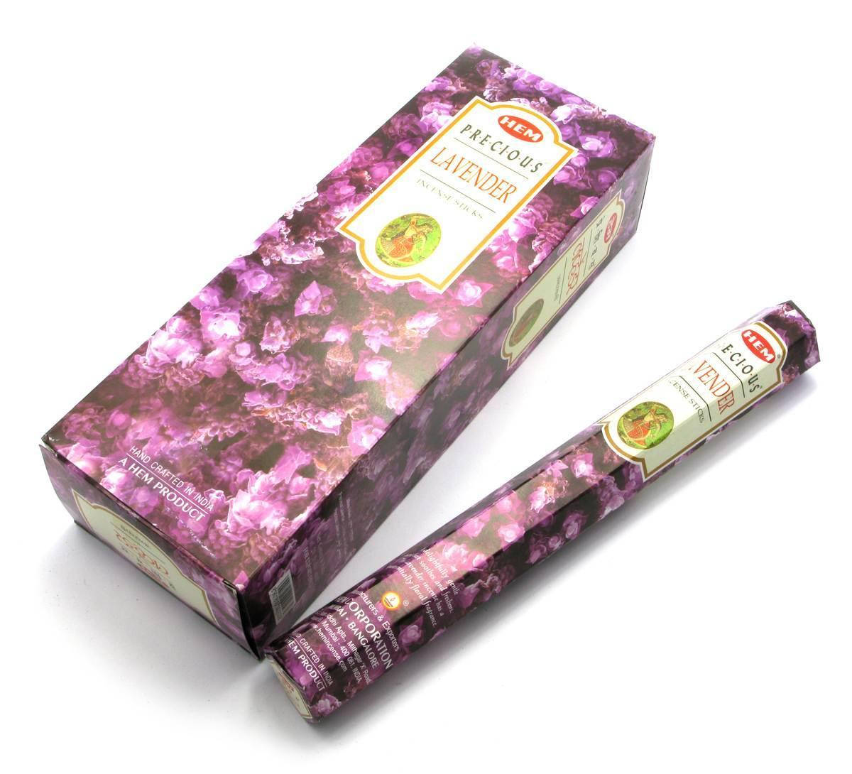 

Набор благовоний Precious Lavender (Драгоценная Лаванда) 6 шестигранников 27673