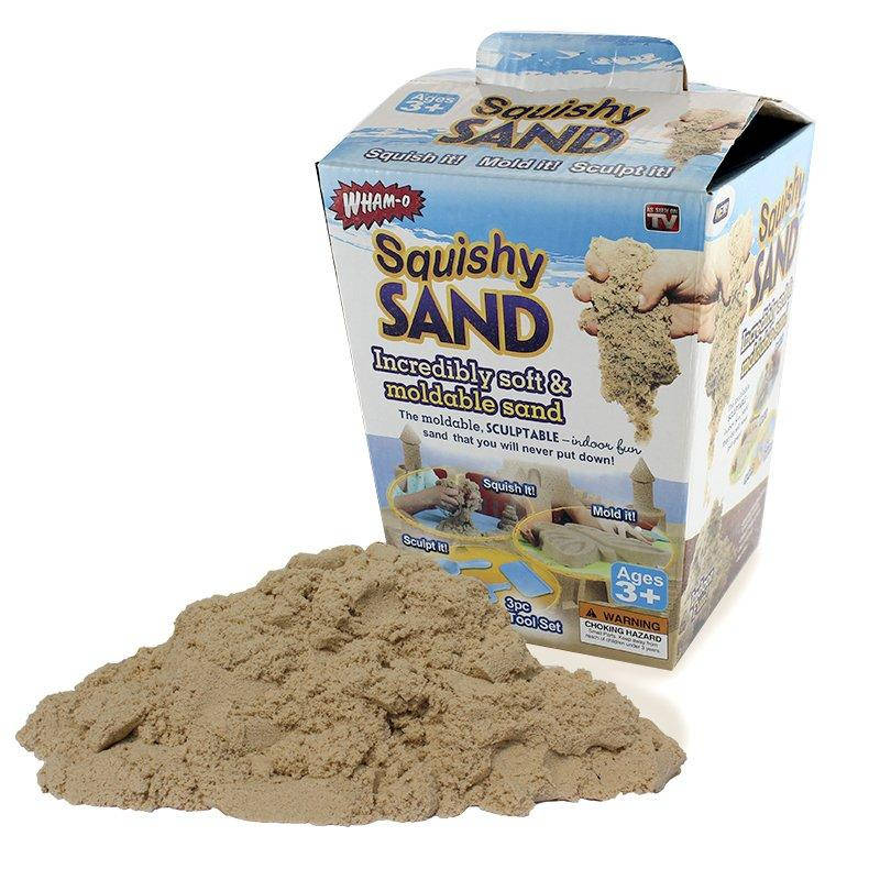 

Кинетический песок и набор инструментов Squishy Sand 131943, Песочный