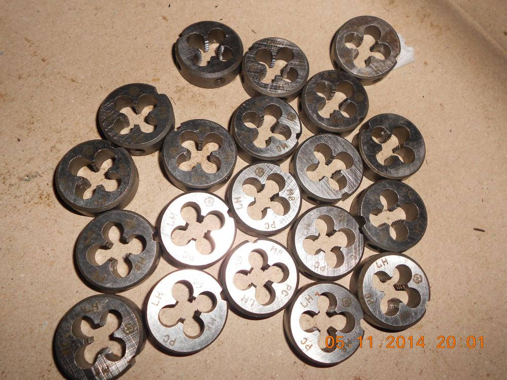 

Плашка м8 левая шаг 1,25 Ссср