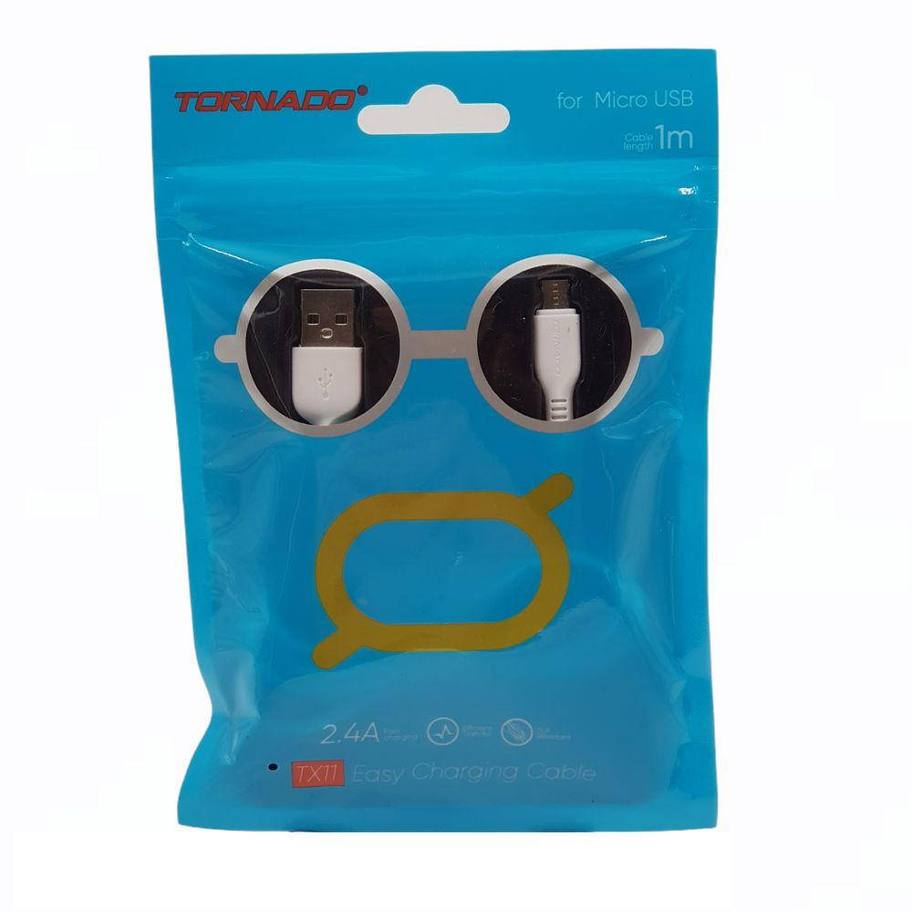 

Кабель USB-Micro TORNADO TX11 белый