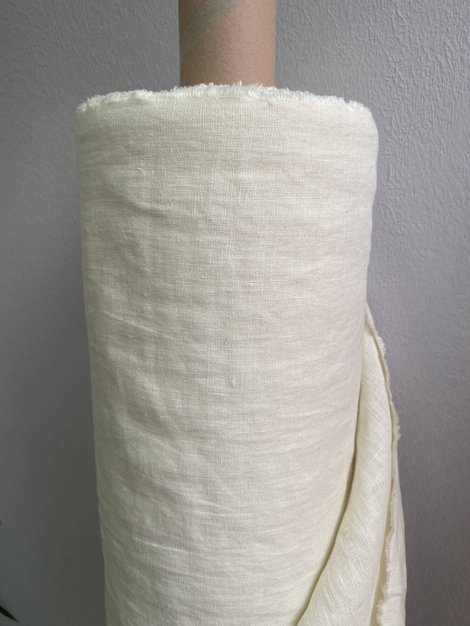 

Бежевая льняная ткань, 100% лен, цвет 584, CRASH EFFECT, Бежевый