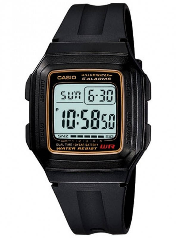 

Часы наручные мужские Casio F-201WA-9AEF (модуль №2519, 3238)