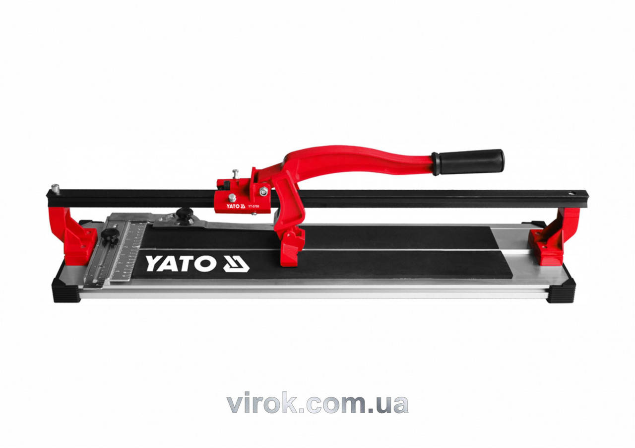 

Плиткоріз ручний YATO з ковзаючим повзунком і 1-ю направляючою, l= 80 cм [2] YT-3708
