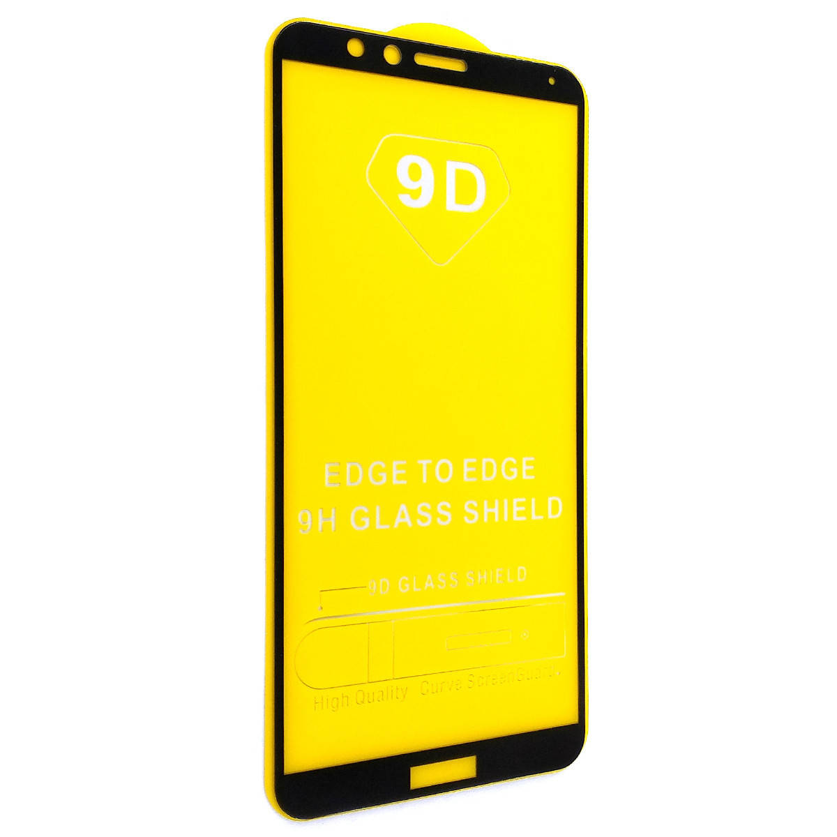 

Защитное стекло Huawei Honor 7X Full Glue 5D black, Черный