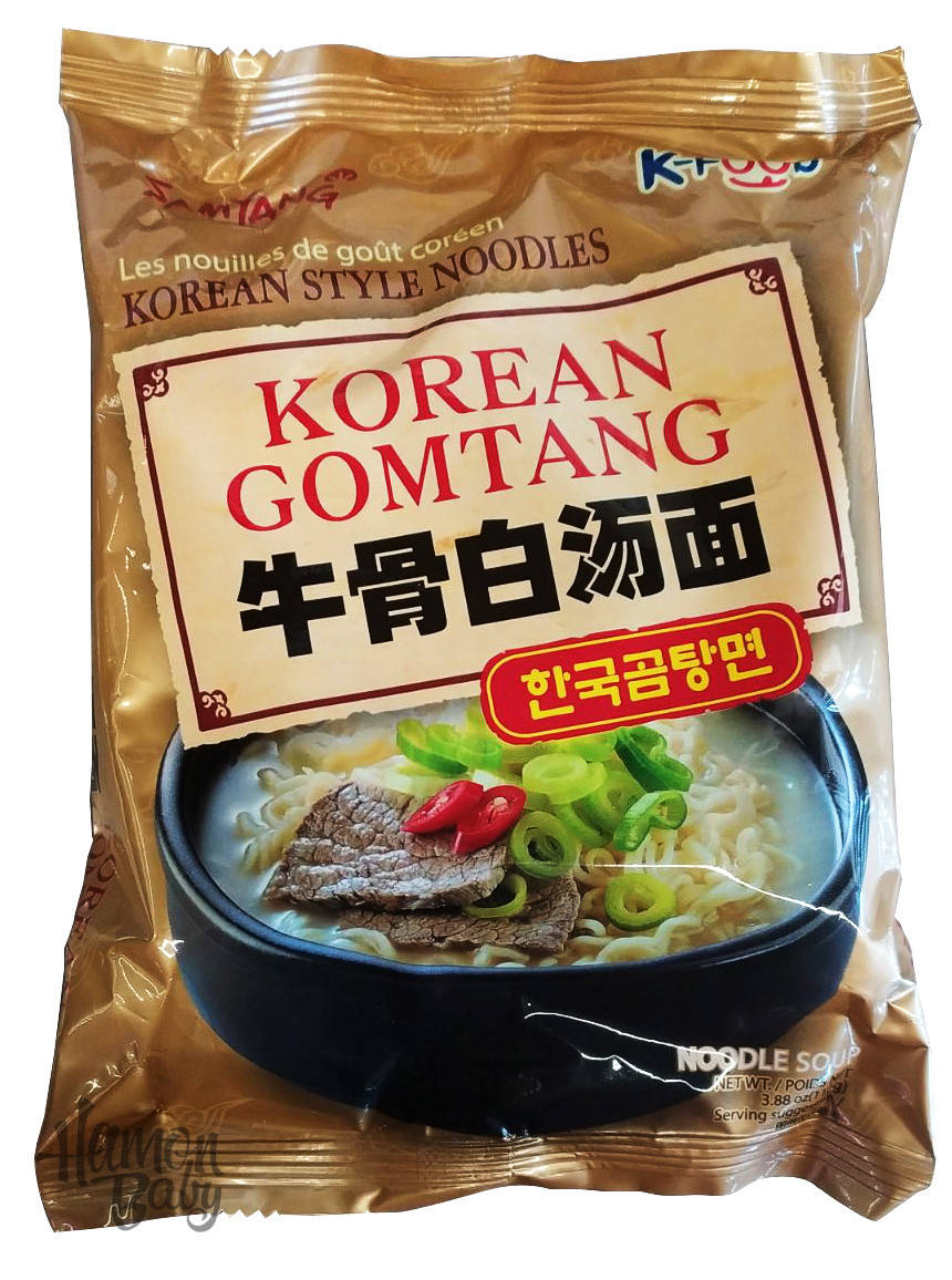 

Суп с лапшой Gomtang, 110 г, ТМ Samyang, Южная Корея