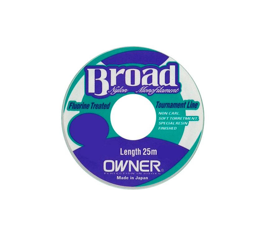 

Леска Owner Broad 25м 0.08мм, Зелёный