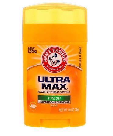 

Твердый дезодорант Arm & Hammer Ultramax Antiperspirant & Deodorant Fresh 28гр.