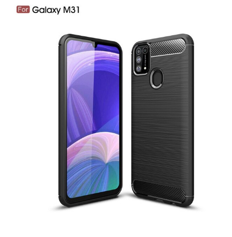 

TPU чехол накладка Urban для Samsung Galaxy M31 (3 цвета) черный