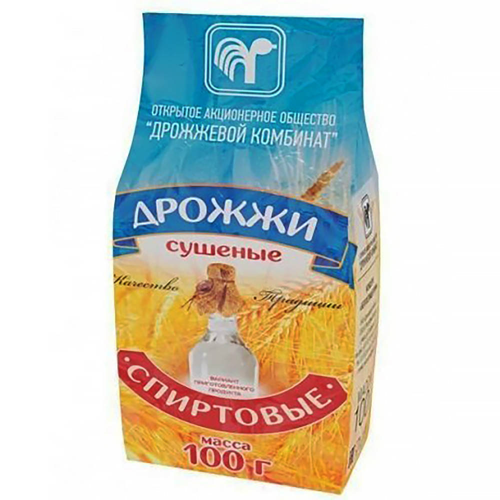 

Дрожжи Белорусские спиртовые, 100 г.