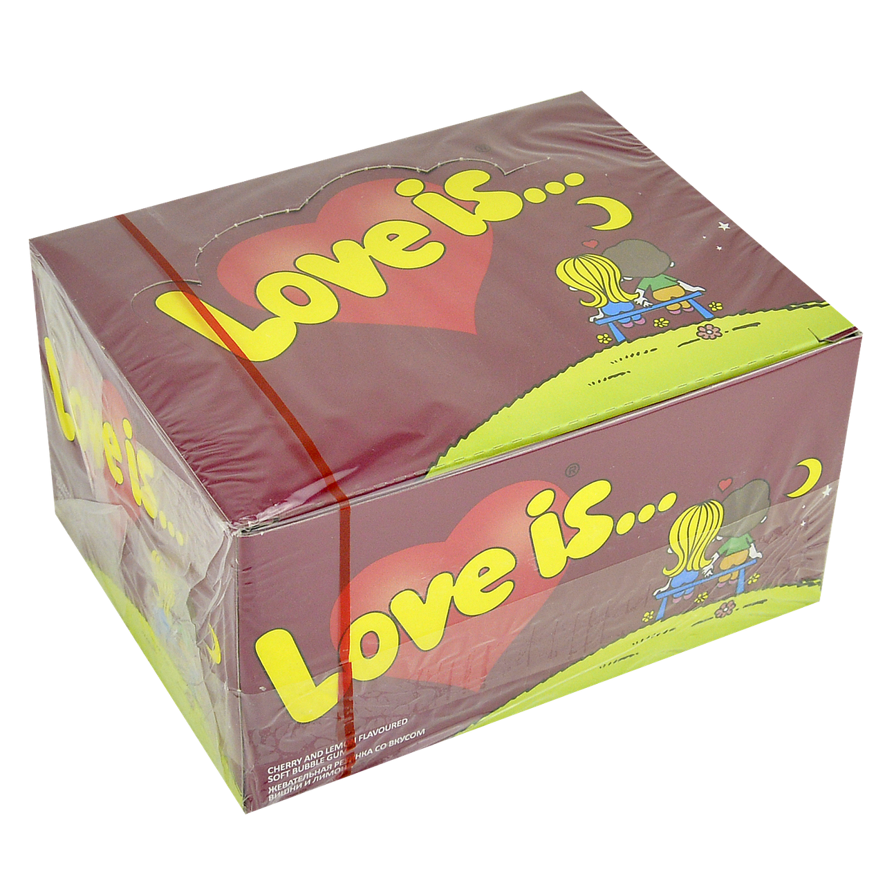 

Жевательная резинка "Love is" 100 шт Вишня-Лимон