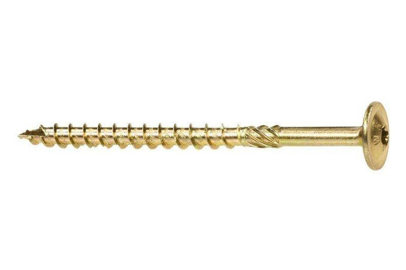 

Шуруп по дереву 6х160 с прессшайбой TORX 30 конструкционный ( упк 200 шт )