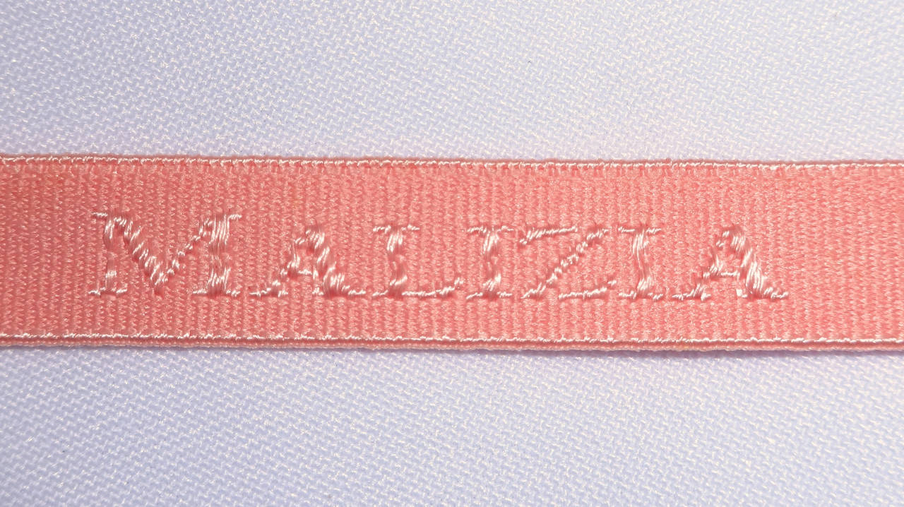 

Резинка Malizia 1.2 см персик, Персиковый