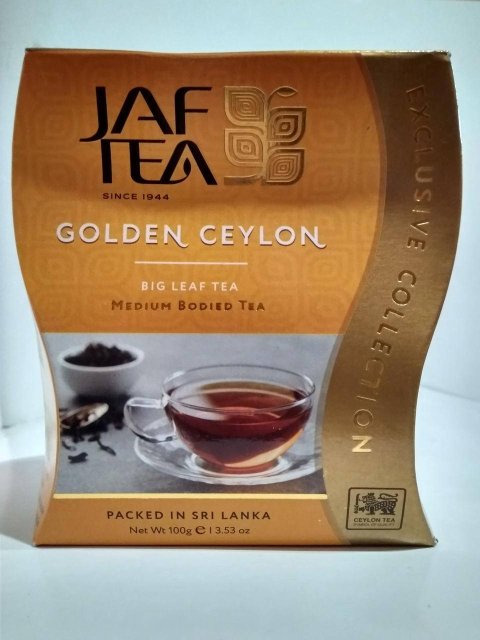 

Чай черный Jaf Tea Джаф Голден Цейлон 100гр