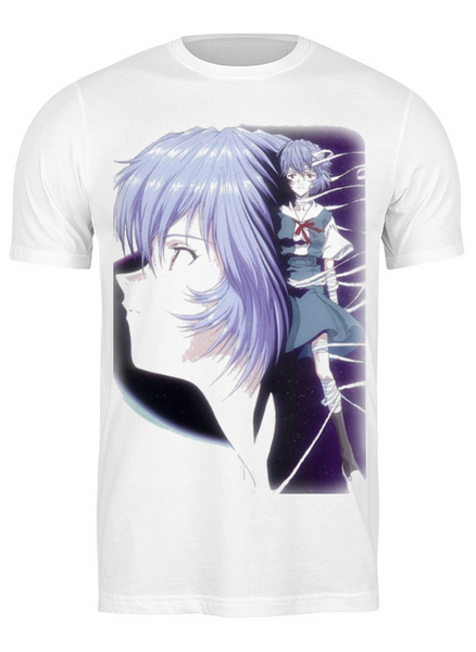

Футболка 140 см Gee! Белая с рисунком Evangelion Евангелион EV 01.08, Белый