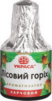 

Ароматизатор "УКРАСА" пищевой (5 мл) "Лесной орех"