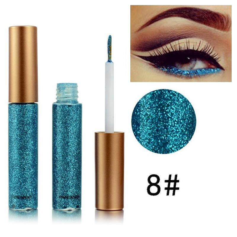 

Цветная подводка глиттер для глаз, жидкие тени HANDAIYAN. №8