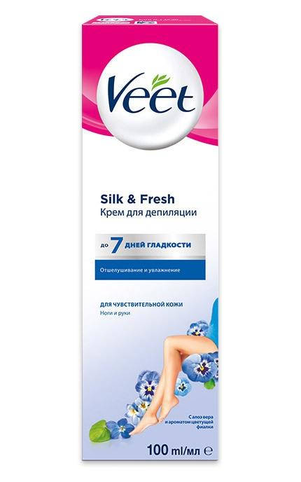 

Крем для депиляции VEET silk & fresh для чувствительной кожи 200 мл