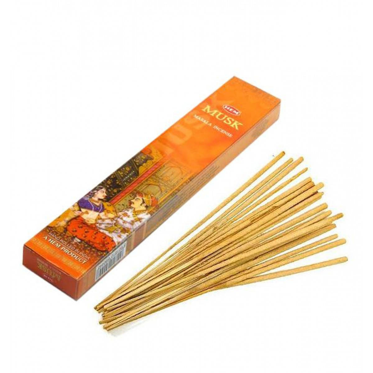 

Musk Masala Small Box (Муск)(12/уп) (Hem) пыльцовое благовоние