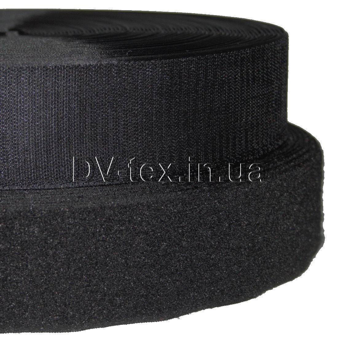 

Застежка Velcro (липучка) 100мм, черная (12В44Г27/12В45Г27), Черный