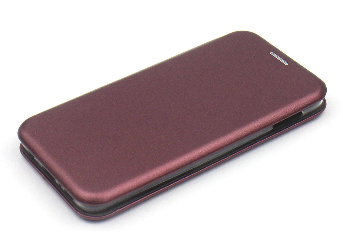 

Чехол книжка Level для Samsung Galaxy S10e G970 Экокожа Бордовый