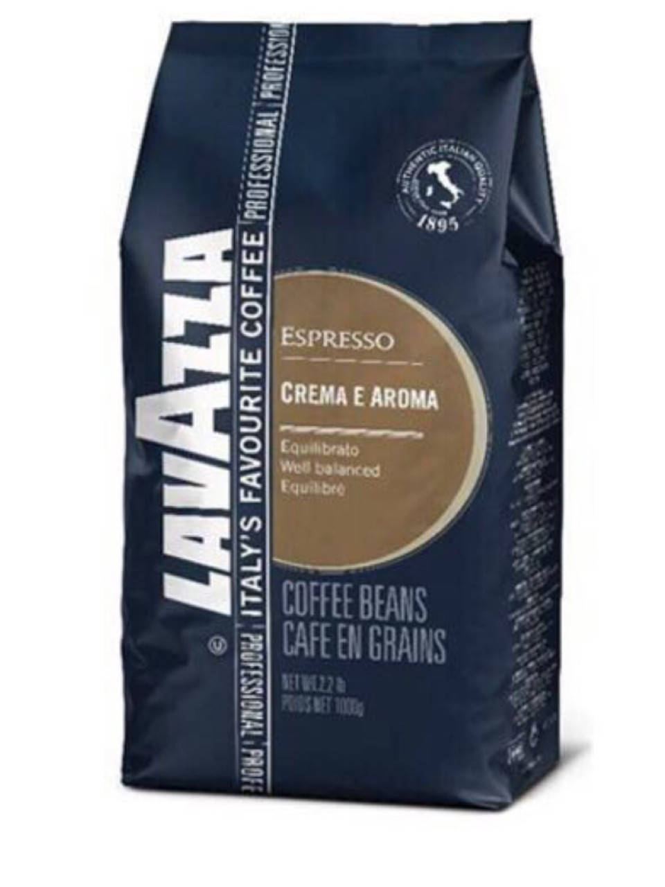 

Кофе в зёрнах Lavazza Crema e Aroma espresso 1 кг.