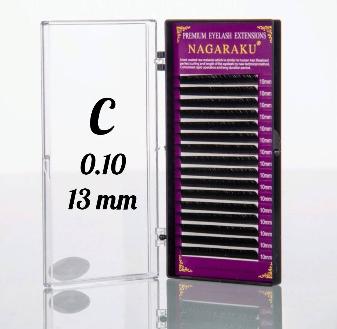 

Ресницы Nagaraku 0.10C - 13 мм