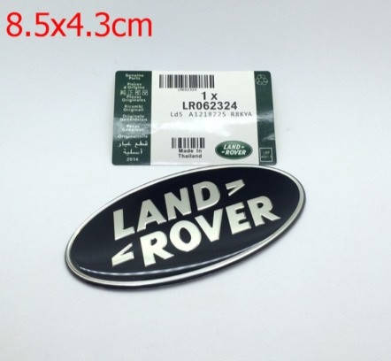 

Эмблема решетки радиатора и багажника Land Rover чёрная