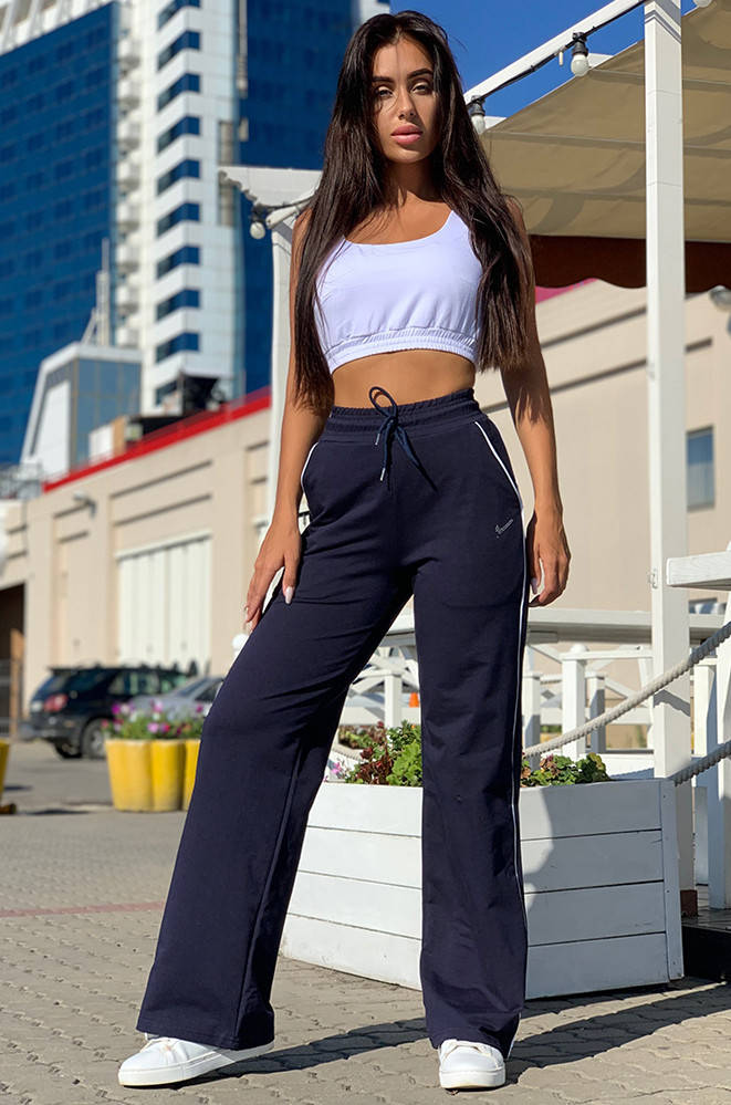 

Штаны спортивные темно-синие AAA 135091M, Темно-синий