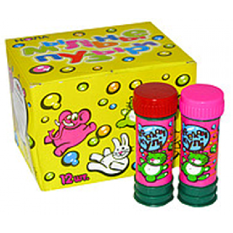 

Мыльные пузыри в уп.12шт.