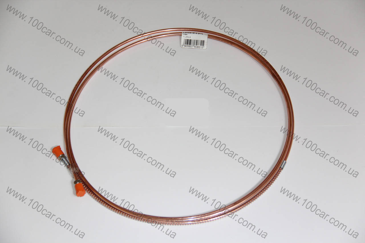 

Тормозная трубка центральная задняя левая (магистральная) WP M5_STL медная (320 см.) Ланос Lanos