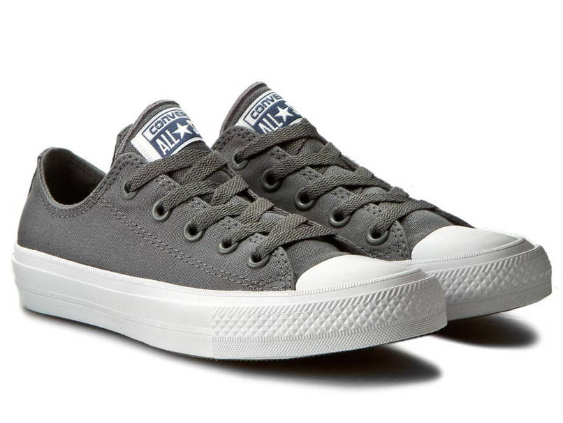 

Кеды Converse Style All Star 2 Серые низкие кеды мужские / кеды женские (38 р.), Серый