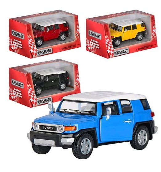 

Машинка металлическая Kinsmart KT5343W "TOYOTA FJ CRUISER"