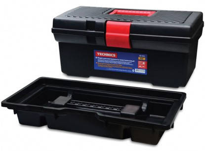 

Ящик для инструментив,пластмассовый,Technics 16",410х205х180 мм,52-501,Киев