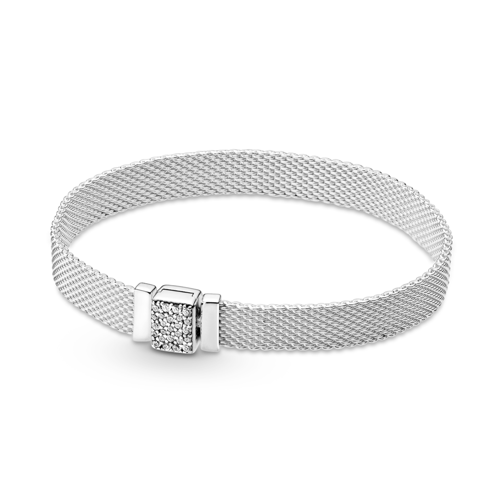 

Серебряный браслет Pandora replika Reflexions Pave 599166C01 18