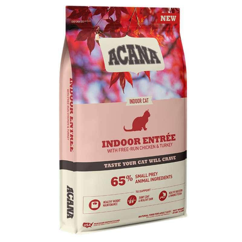 

Acana (Акана) Indoor Entree – Сухой корм с курицей, кроликом и селёдкой для котов 4.5