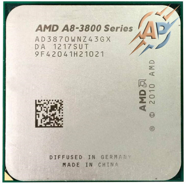 

Процессор AMD A8-3870K APU / 3.0GHz / AD3870WNZ43GX / Socket FM1