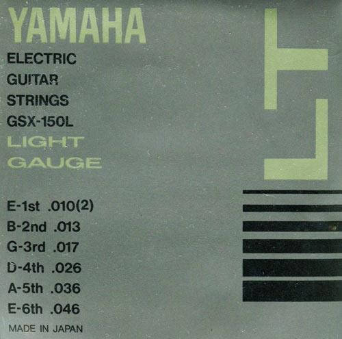 

Струны YAMAHA GSX150L