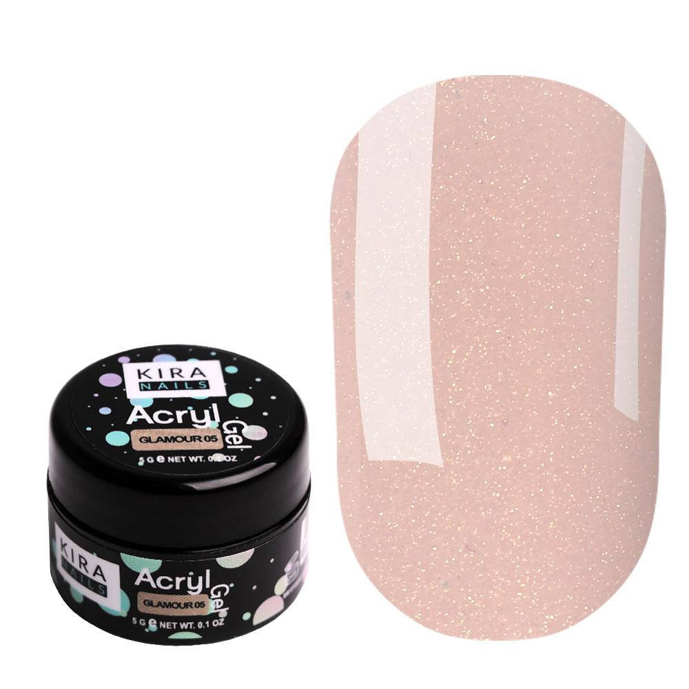 

Kira Nails Acryl Gel Glamour 05, 5 г