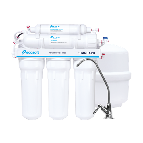 

Ecosoft STANDART система обратного осмоса, 5ти ступенчатая