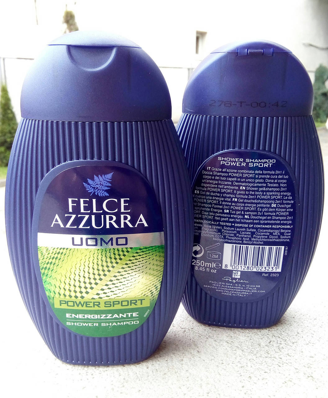 

Гель для душа и шампунь Felce Azzurra Power Sport, мужской, 250 мл