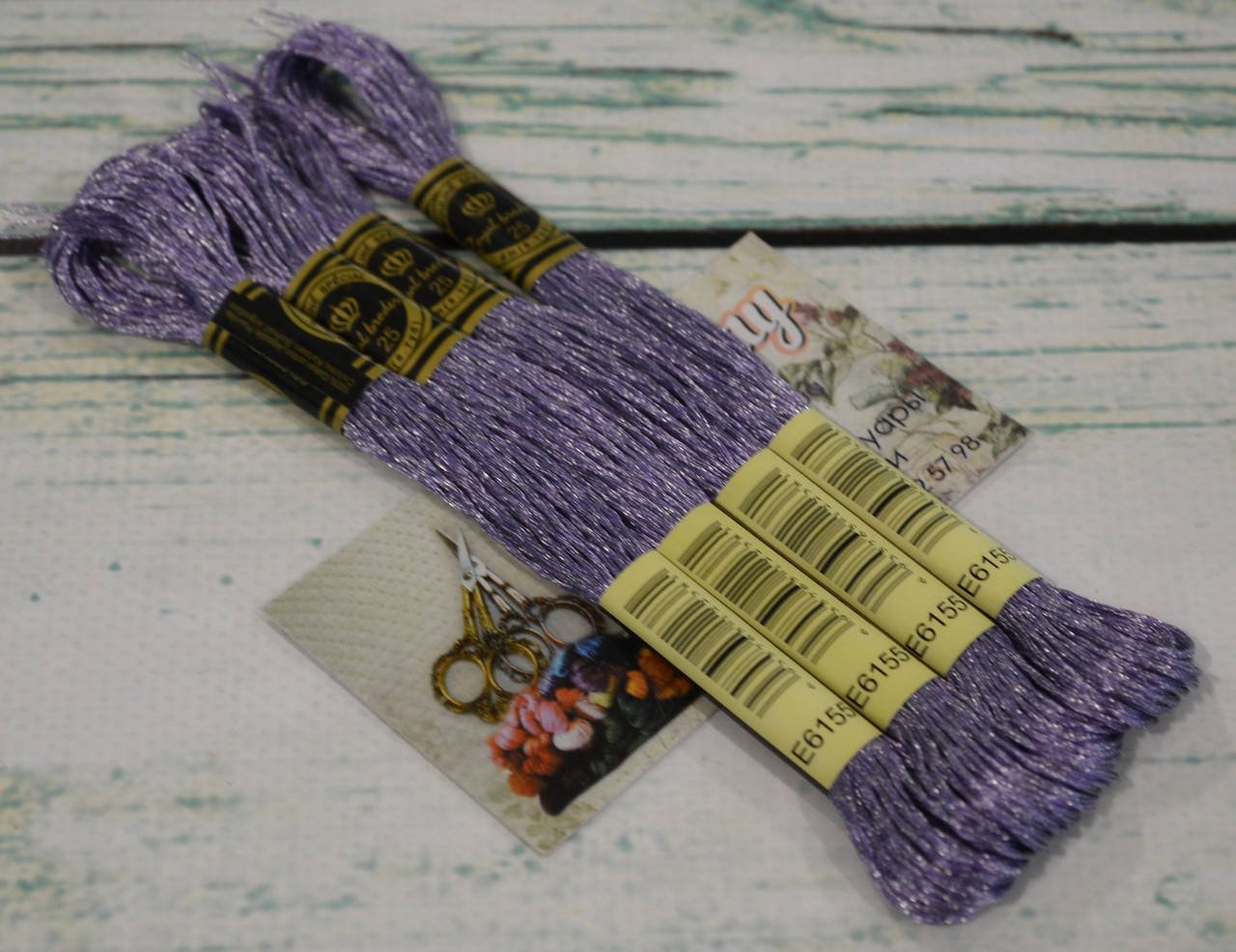 

Мулине Royal Broderie металлик (люрекс), цвет №Е155