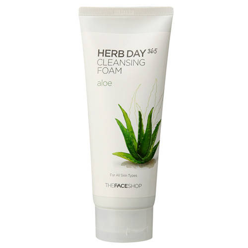 

Пенка для умывания с алоэ The Face Shop Herb Day 365 Cleansing Foam Aloe(25g)