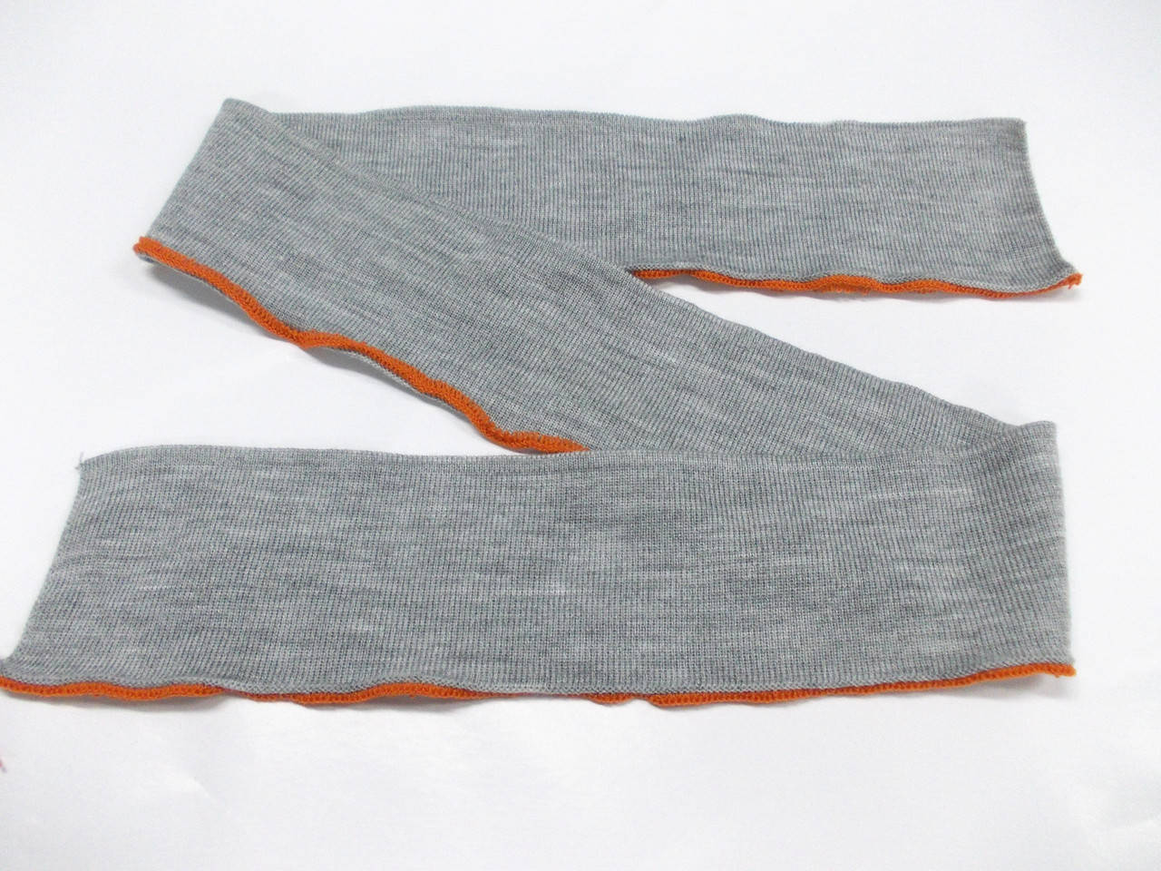 

Резинка манжетная одинарная 8 см (св. серый меланж) (арт. 2008)