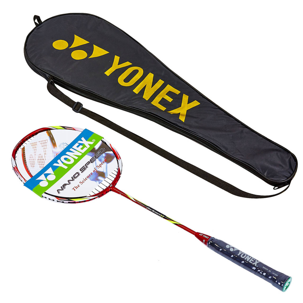 

Профессиональная ракетка для бадминтона 1 шт. в чехле YONEX BD-5671 красный