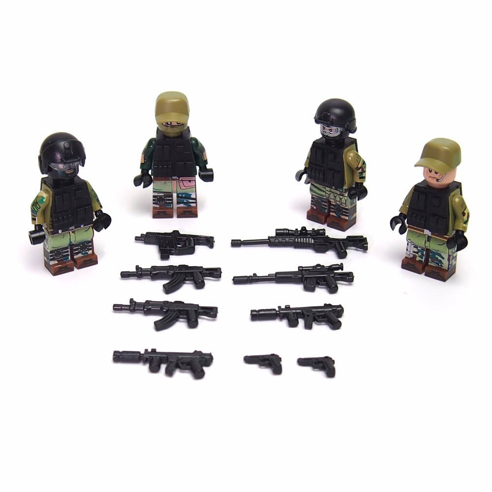 

Пак Русских солдат военный конструктор